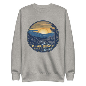 Blue Ridge Mountains Premium Unisex Sweatshirt