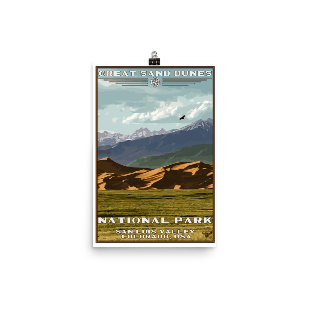 Great Sand Dunes National Park Colorado Print