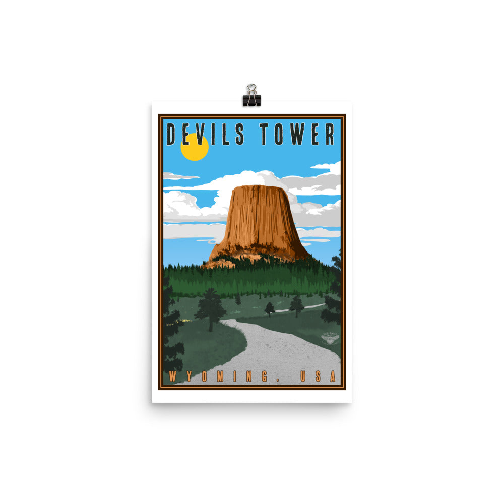 Devils Tower National Monument Print