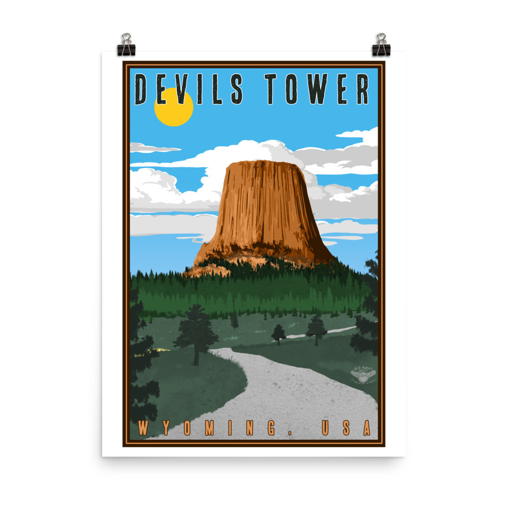 Devils Tower National Monument Print