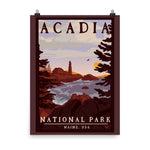 Acadia National Park Poster