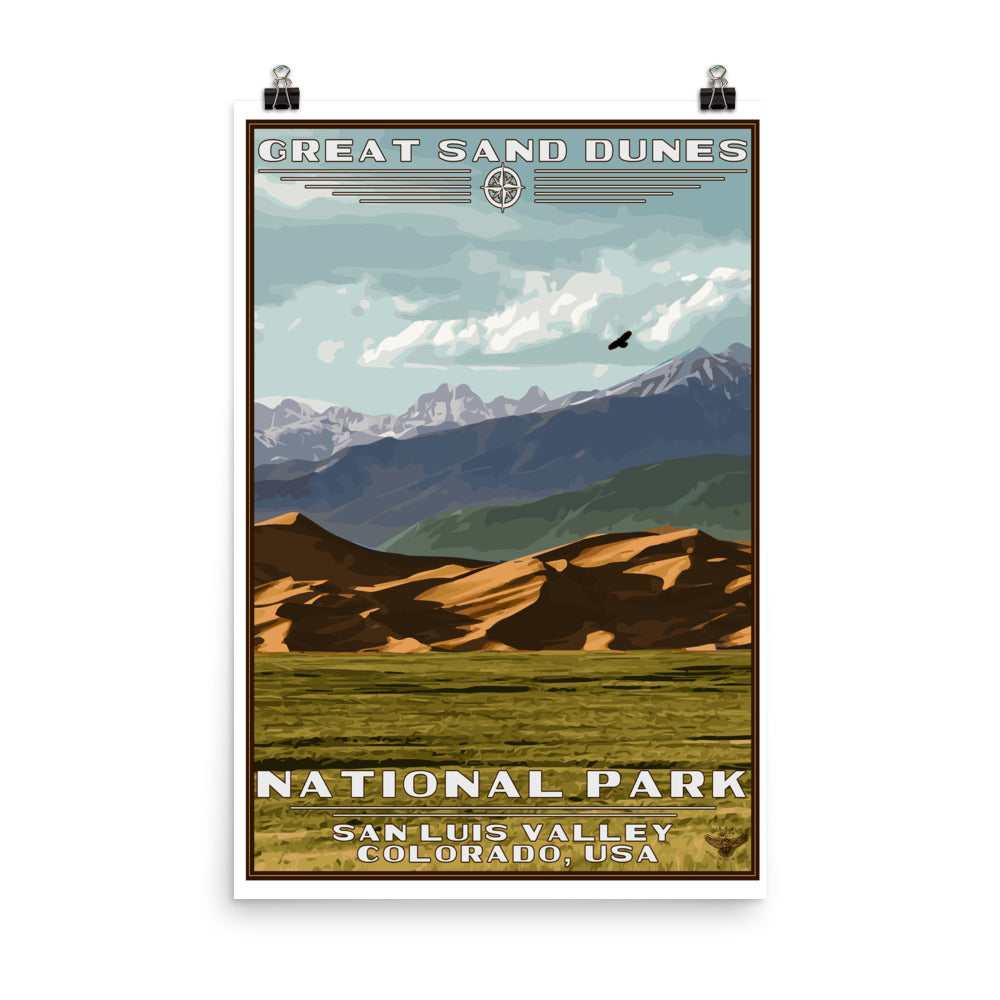 Great Sand Dunes National Park Colorado Print