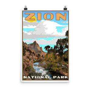 Zion National Park Print