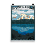 Mount Rainier National Park Poster