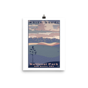 White Sands National Park New Mexico Print