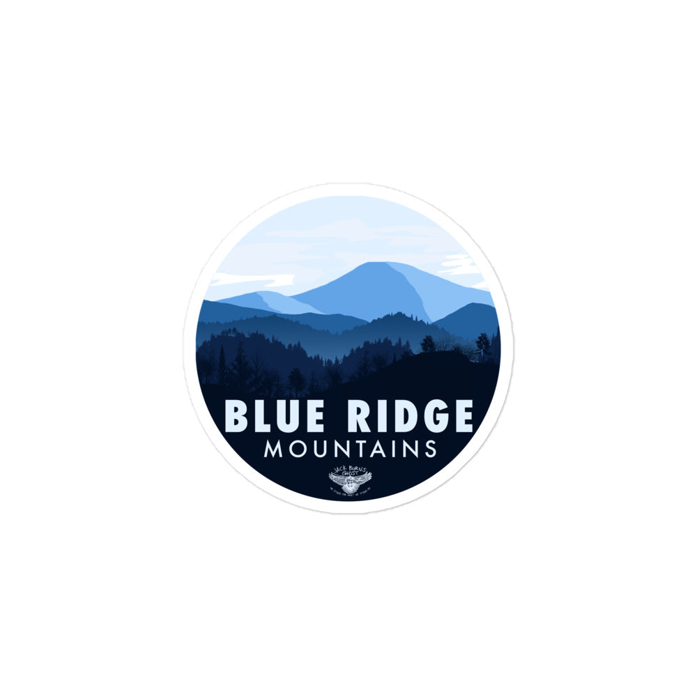 Blue Ridge Mountains Virginia North Carolina Sticker