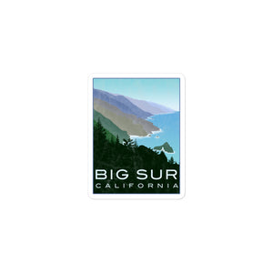 Big Sur California Sticker