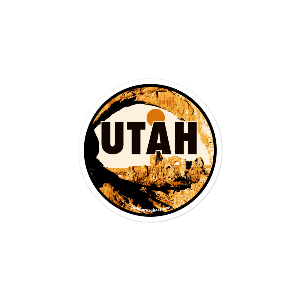 Planet Utah Sticker