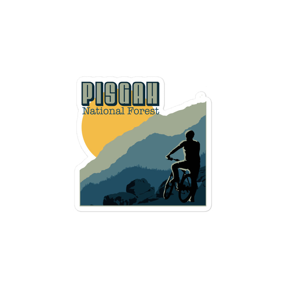 Pisgah National Forest Mountain Bike Sticker