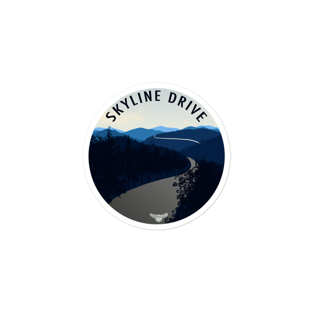 Skyline Drive - Shenandoah National Park Sticker