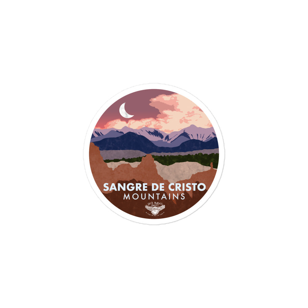 Sangre De Cristo Mountains Sticker