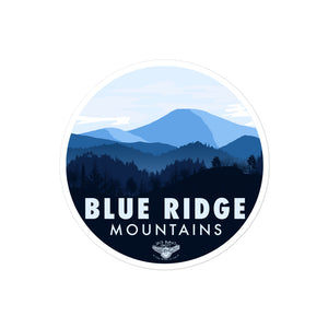 Blue Ridge Mountains Virginia North Carolina Sticker