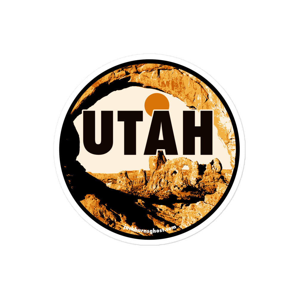Planet Utah Sticker
