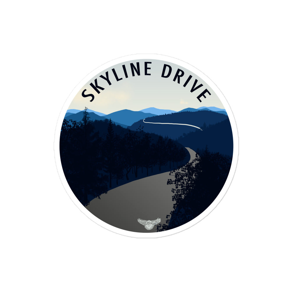Skyline Drive - Shenandoah National Park Sticker