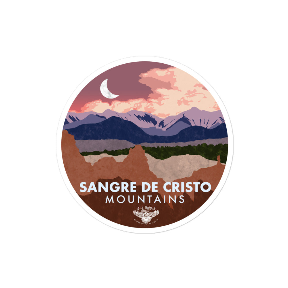 Sangre De Cristo Mountains Sticker