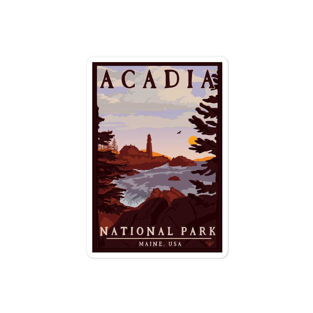 Acadia National Park Sticker