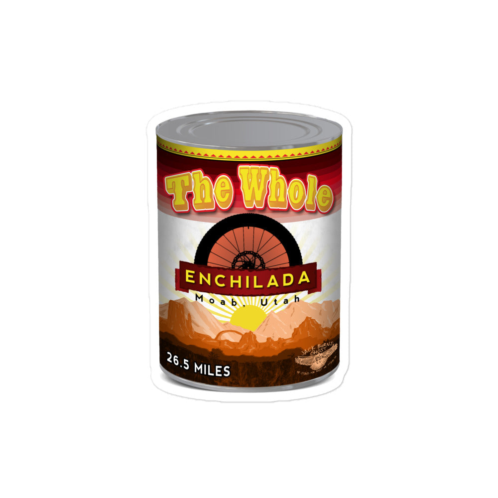 The Whole Enchilada Trail Sticker