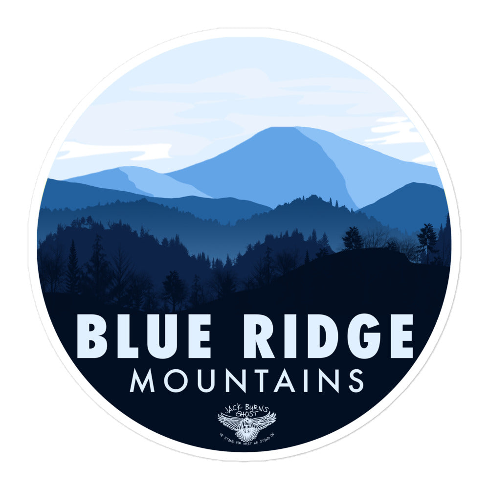 Blue Ridge Mountains Virginia North Carolina Sticker