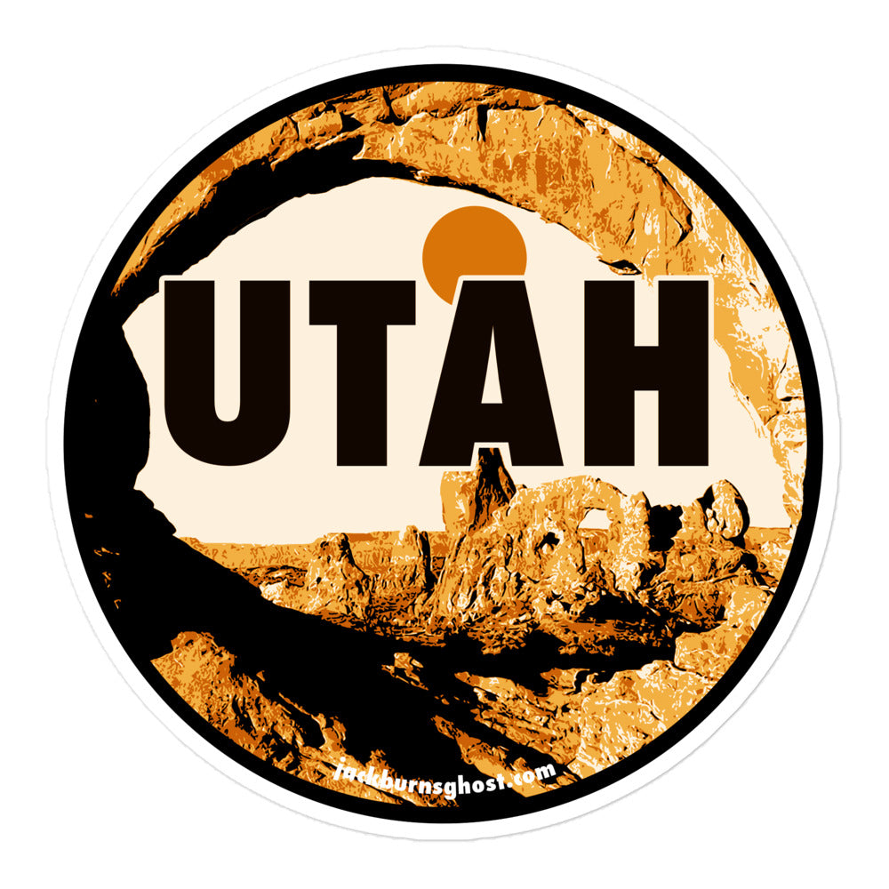 Planet Utah Sticker