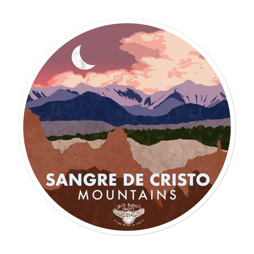 Sangre De Cristo Mountains Sticker