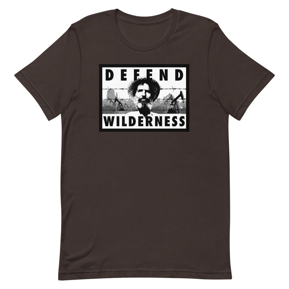 Defend Wilderness - Cactus Ed - Unisex Short Sleeve T Shirt