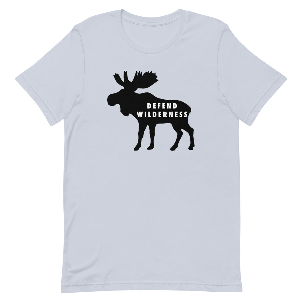 Defend Wilderness - Moose - Short Sleeve T Shirt