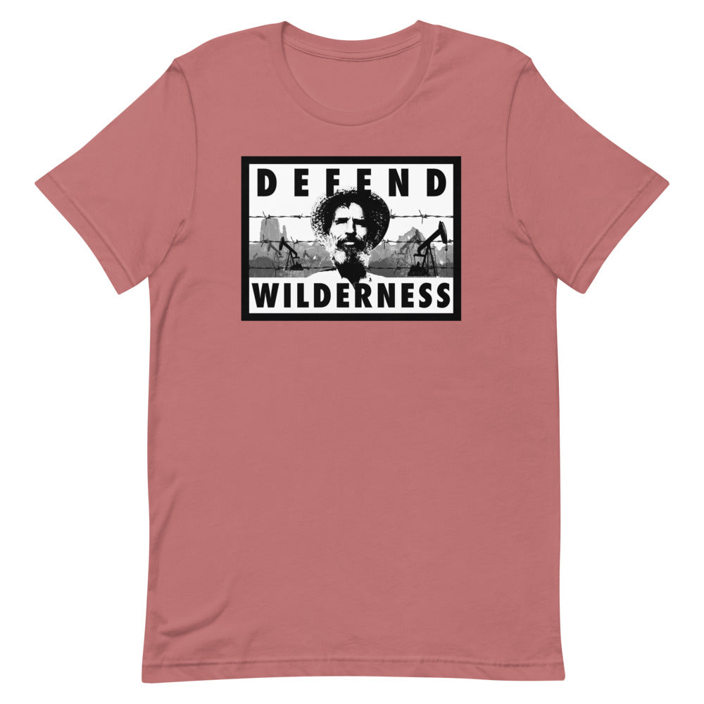 Defend Wilderness - Cactus Ed - Unisex Short Sleeve T Shirt