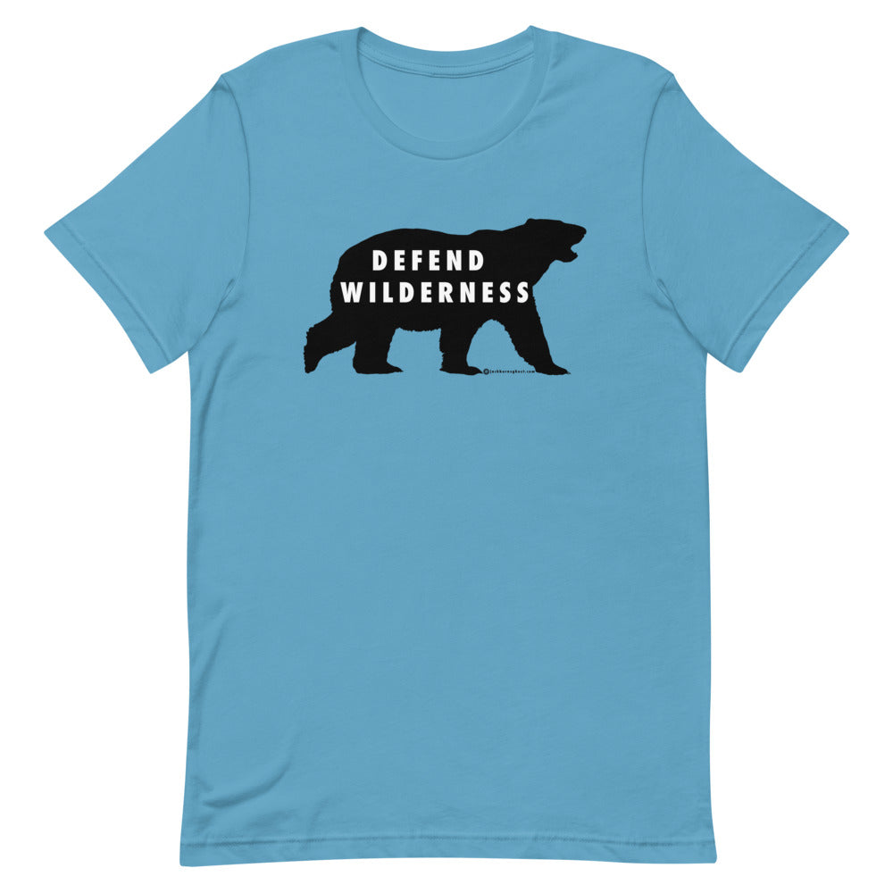 Defend Wilderness - Polar Bear - Unisex Short Sleeve T-Shirt