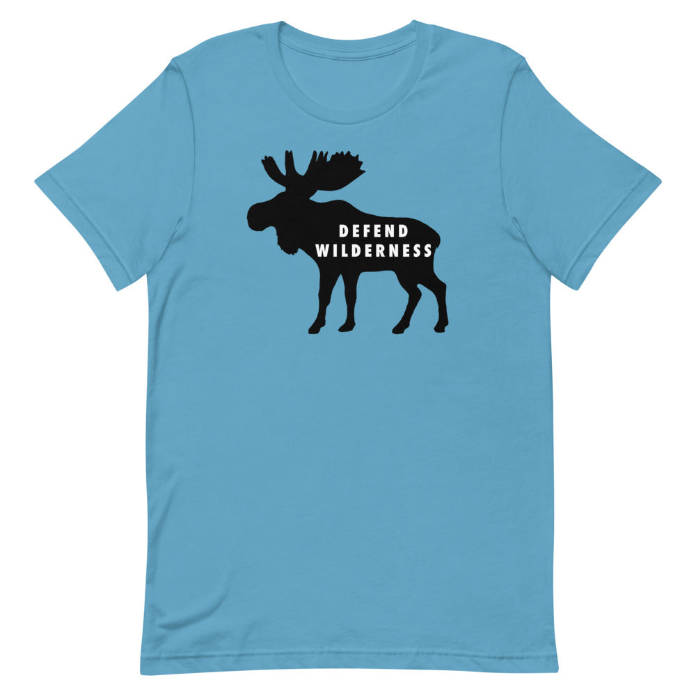 Defend Wilderness - Moose - Short Sleeve T Shirt