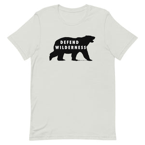 Defend Wilderness - Polar Bear - Unisex Short Sleeve T-Shirt