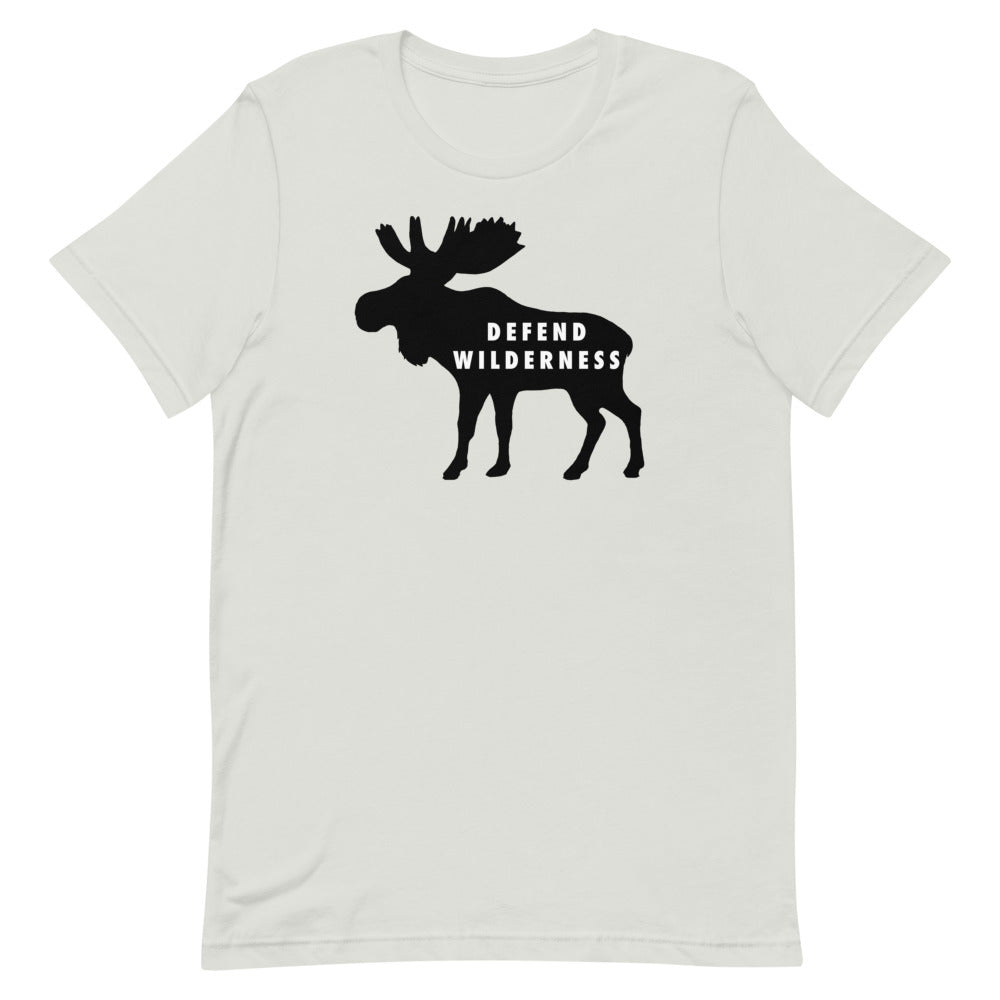 Defend Wilderness - Moose - Short Sleeve T Shirt