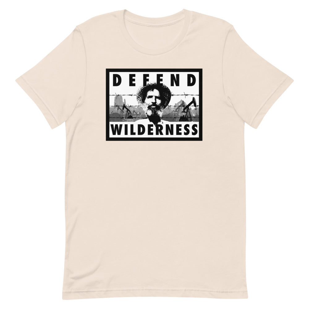 Defend Wilderness - Cactus Ed - Unisex Short Sleeve T Shirt