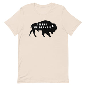 Defend Wilderness - Buffalo - Short Sleeve T Shirt