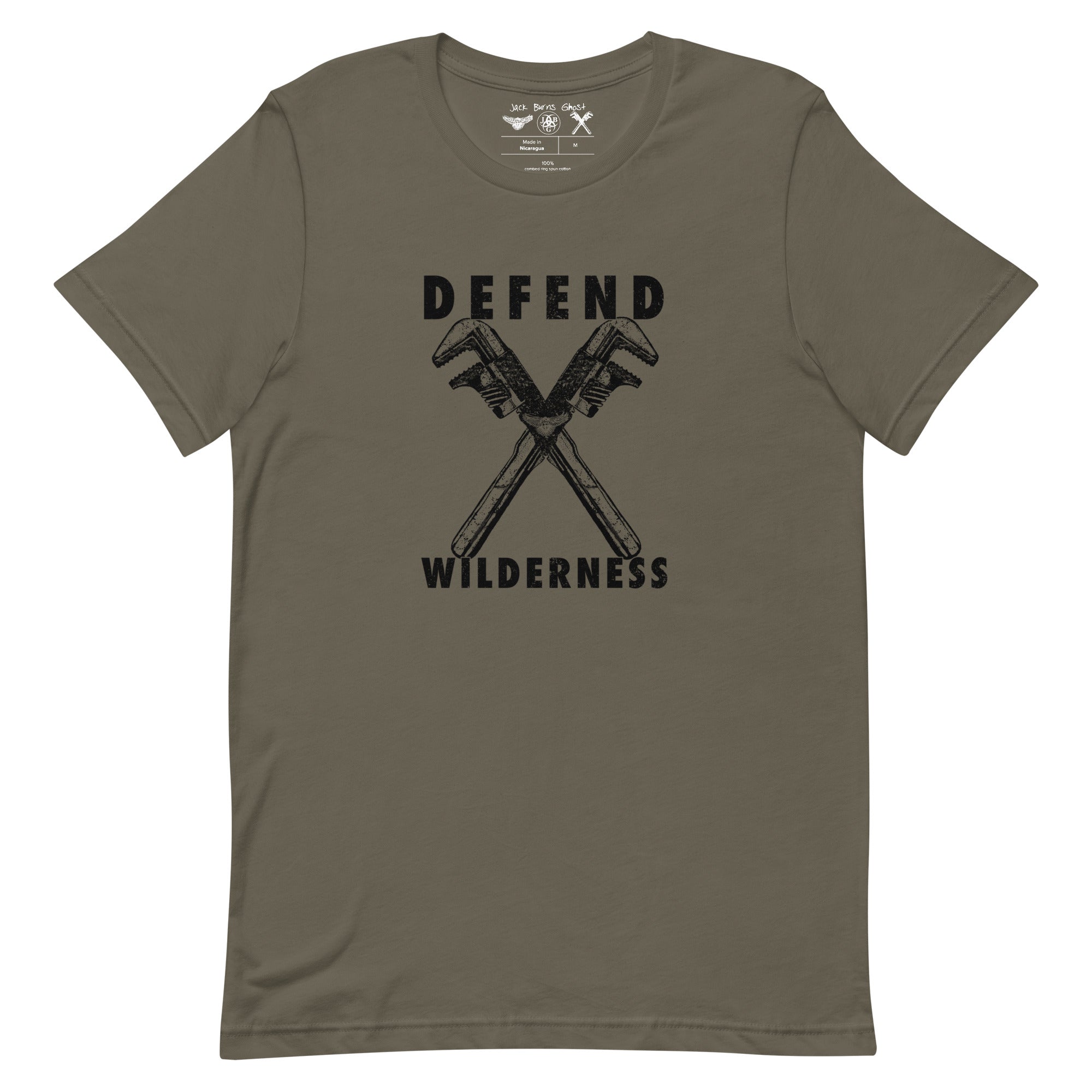 Defend Wilderness - Monkey Wrenches - Unisex Short Sleeve T-Shirt