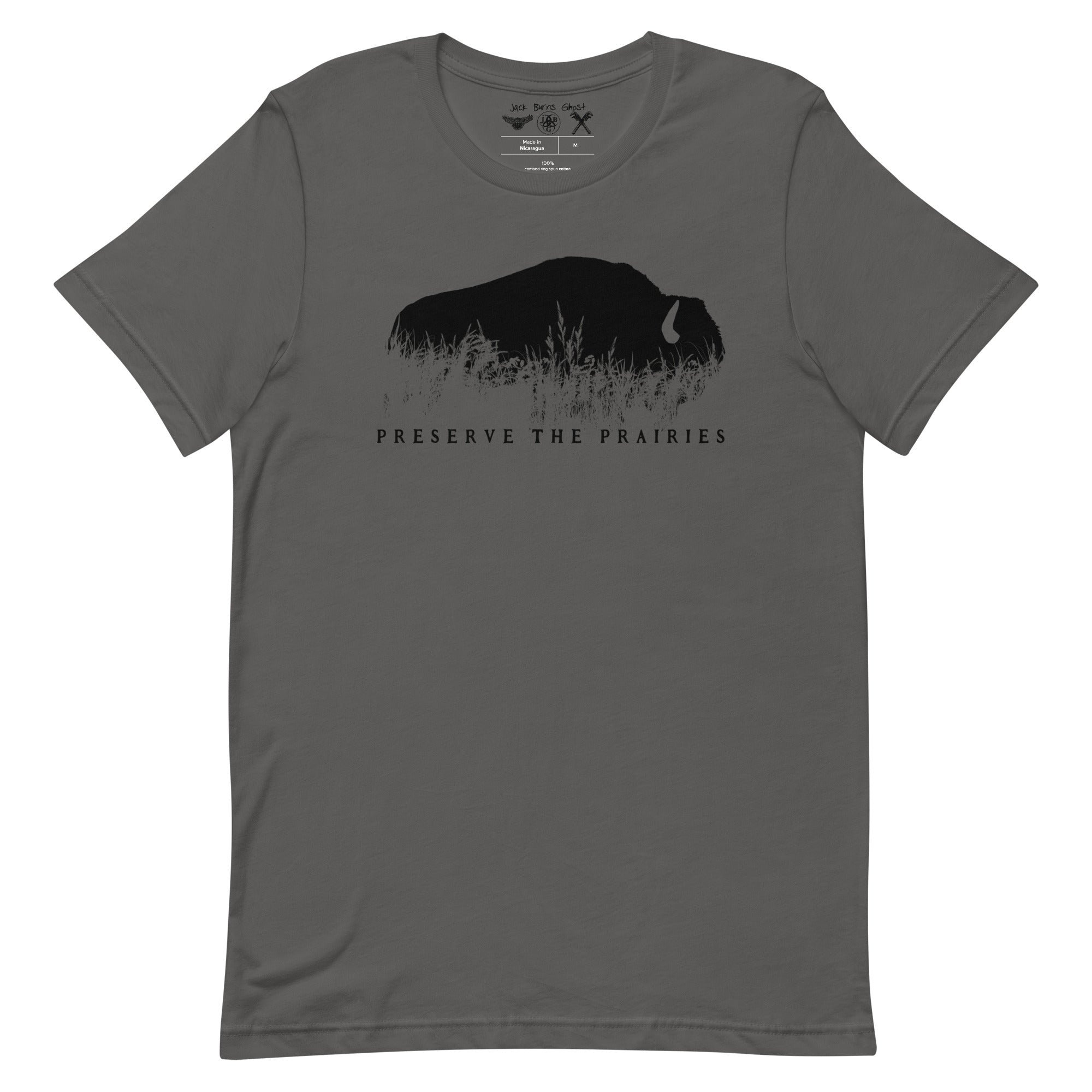 Preserve The Prairies Buffalo Short-Sleeve Unisex T-Shirt