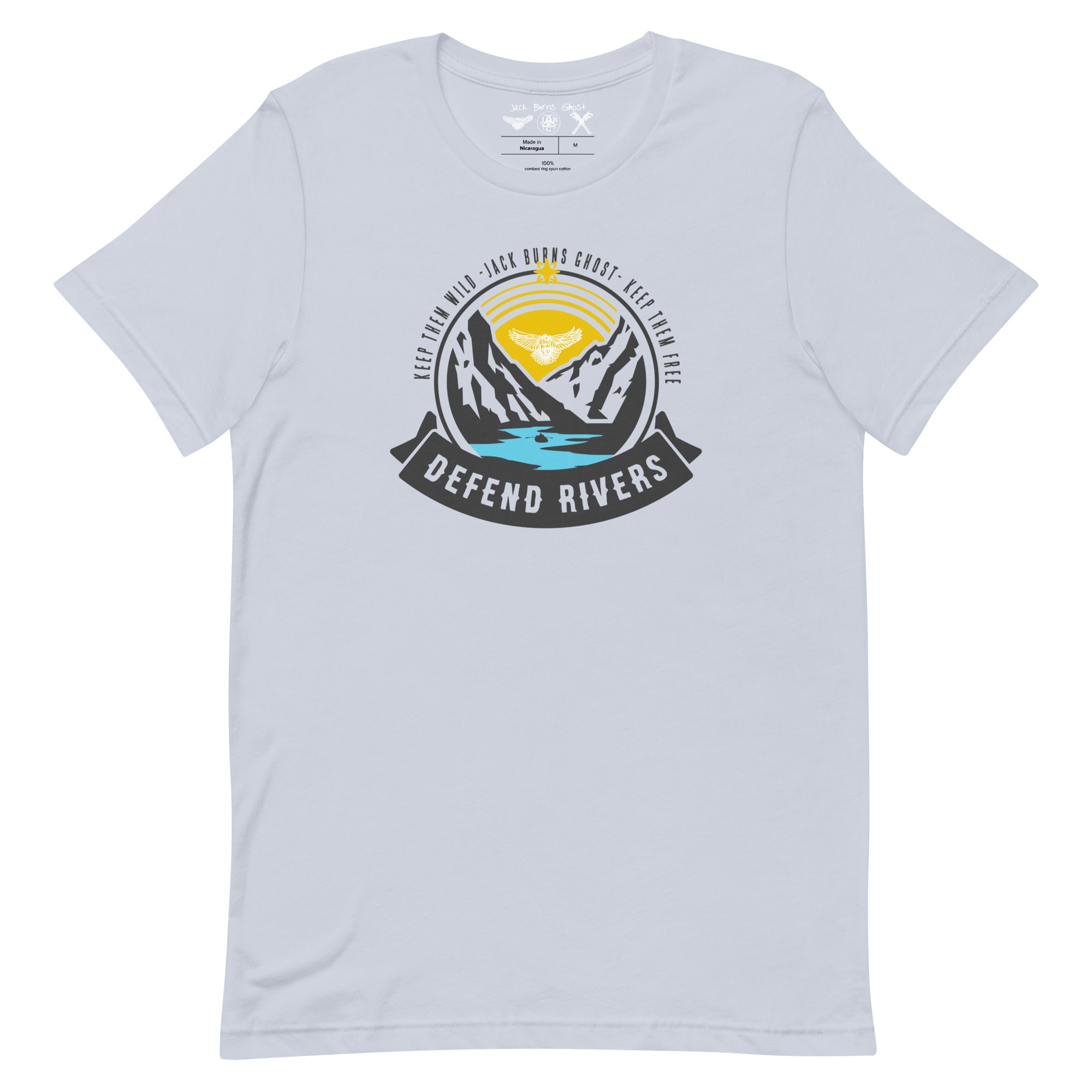 Defend Rivers Short Sleeve Unisex t-shirt