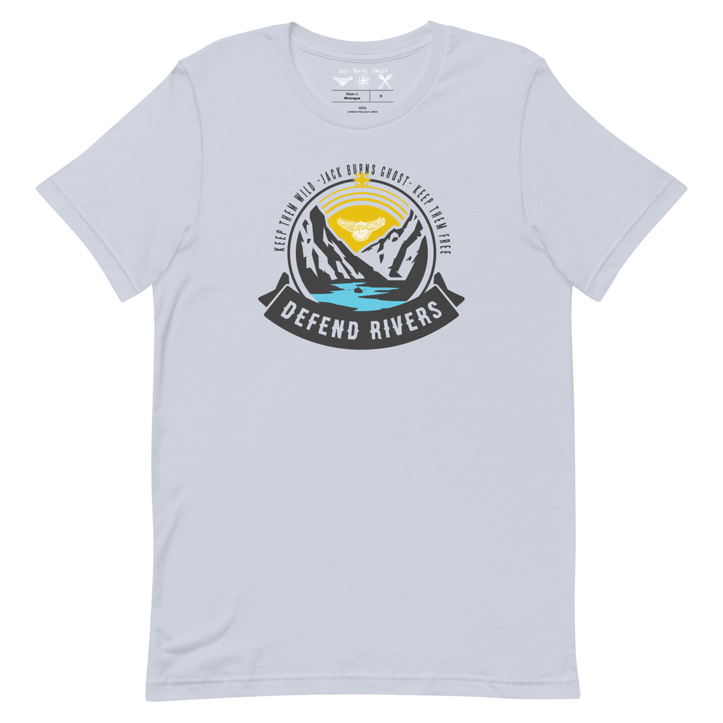 Defend Rivers Short Sleeve Unisex t-shirt