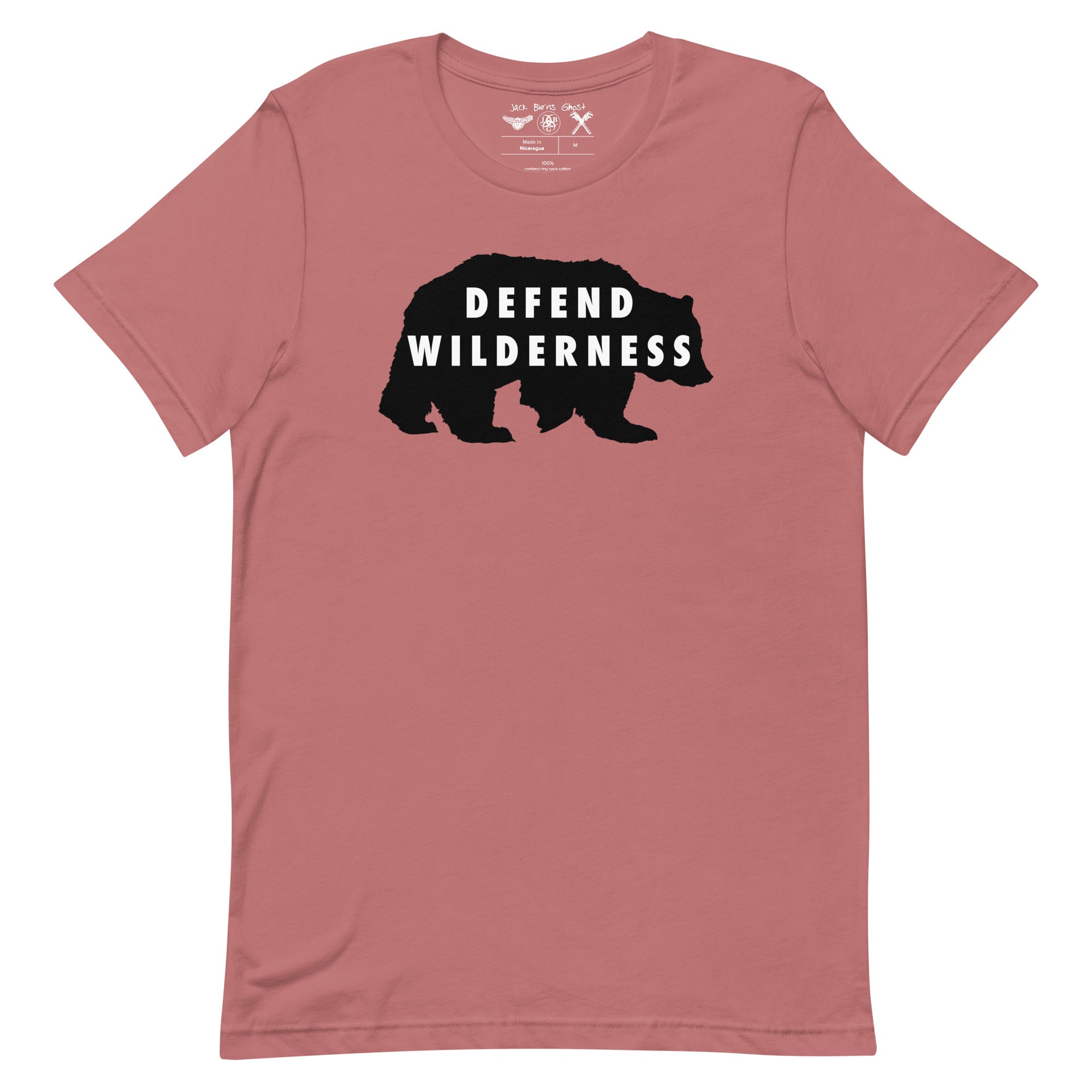 Defend Wilderness - Grizzly Bear Unisex Short Sleeve T-Short