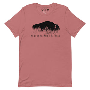 Preserve The Prairies Buffalo Short-Sleeve Unisex T-Shirt