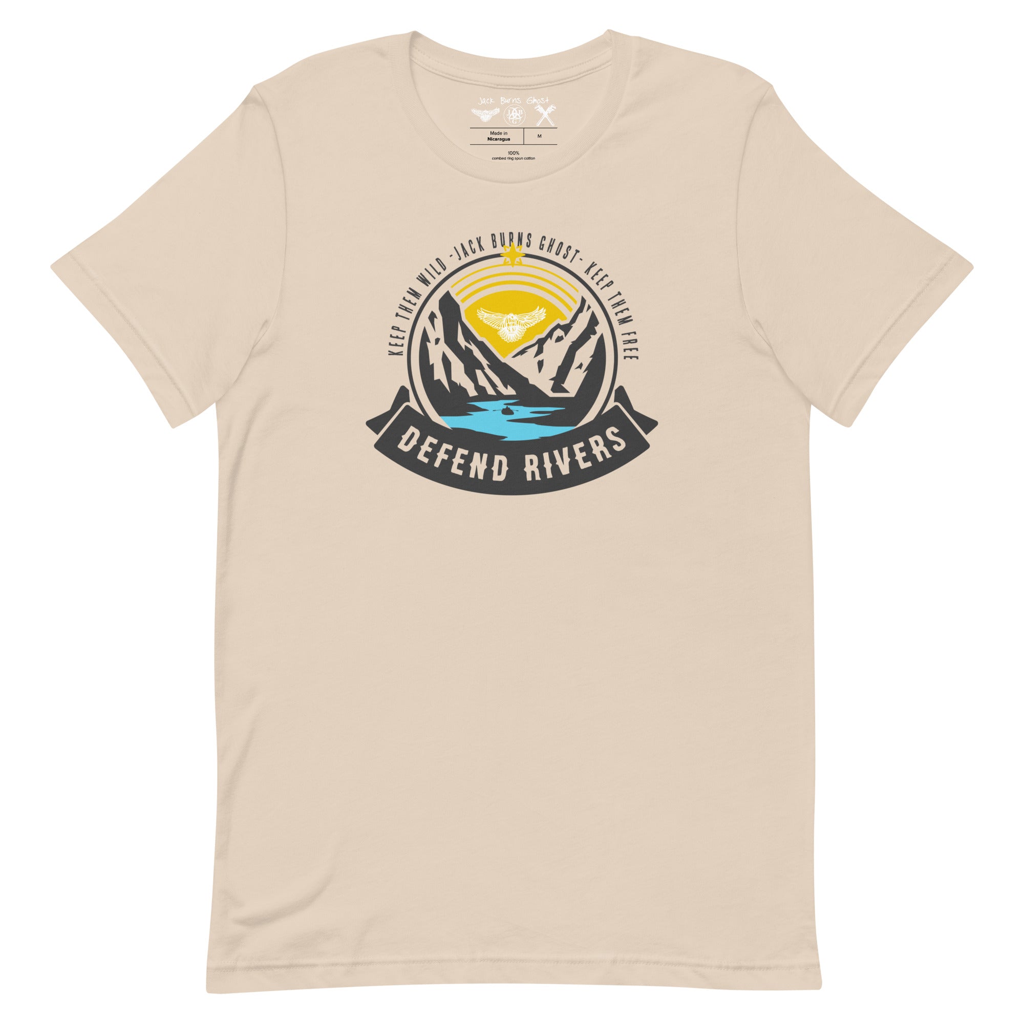 Defend Rivers Short Sleeve Unisex t-shirt