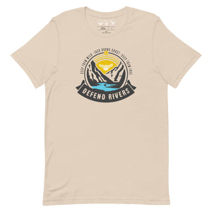 Defend Rivers Short Sleeve Unisex t-shirt