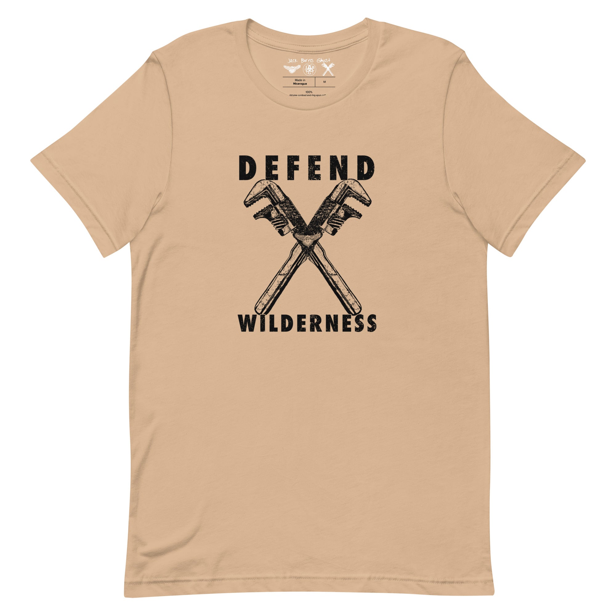 Defend Wilderness - Monkey Wrenches - Unisex Short Sleeve T-Shirt